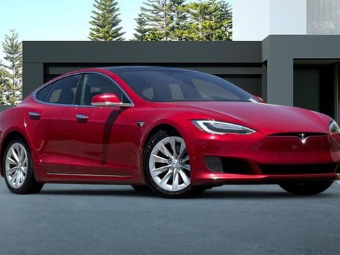 Used 2017 Tesla Model S 75D AWD/4WD image 2