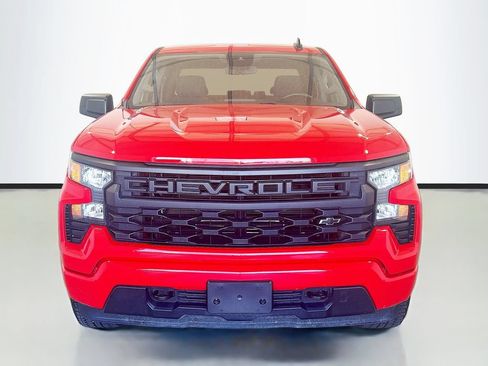 Used 2025 Chevrolet Silverado 1500 Custom w/ Turbomax Blackout Package AWD/4WD image 2