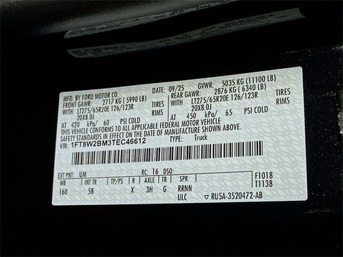 New 2026 Ford F250 Lariat w/ Lariat Premium Package image 16