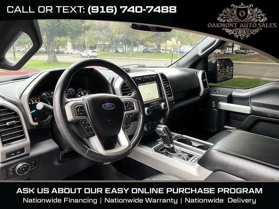 Used 2018 Ford F150 Lariat w/ Equipment Group 502A Luxury AWD/4WD image 21
