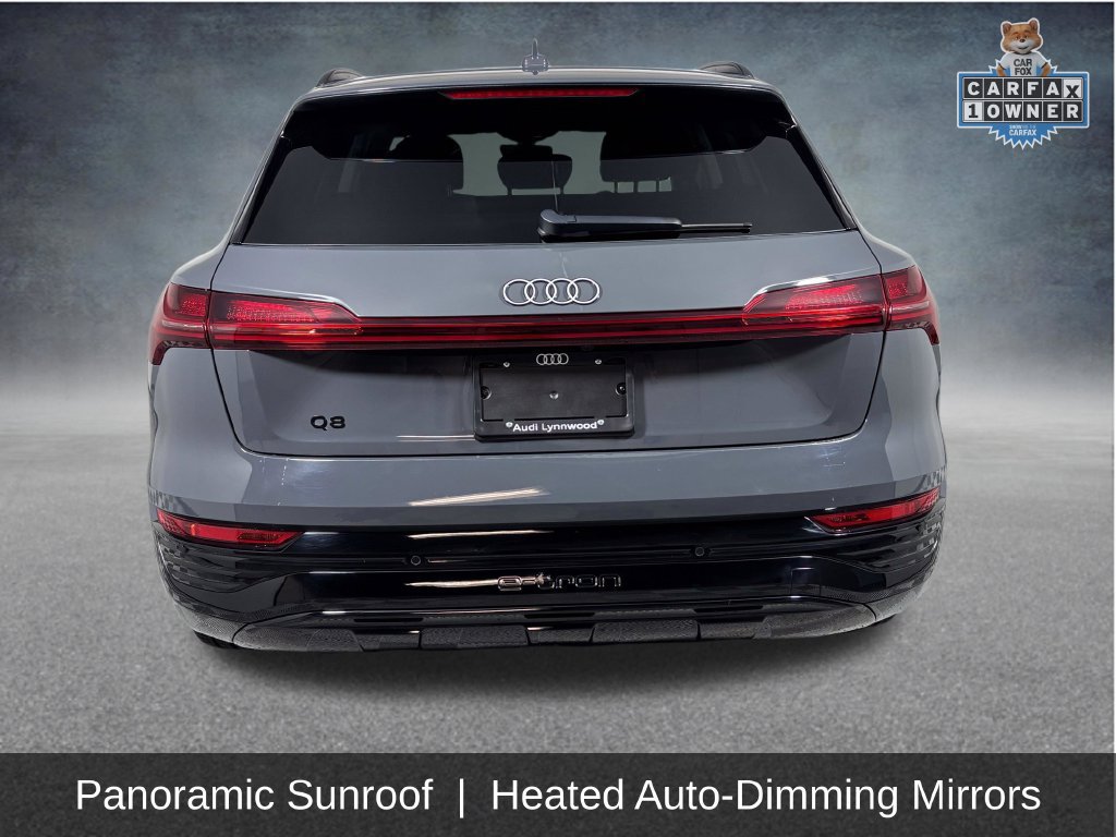Used 2024 Audi Q8 e-tron Prestige w/ Prestige Package AWD/4WD image 8