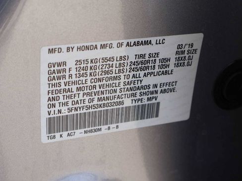 Used 2019 Honda Pilot EX-L image 21