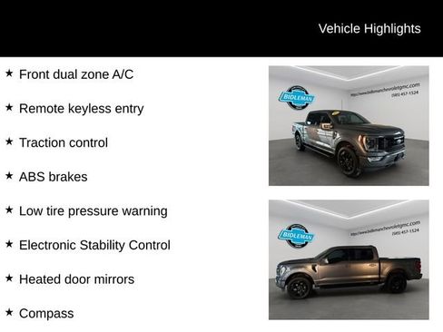 Used 2023 Ford F150 Lariat w/ Equipment Group 502A High image 10