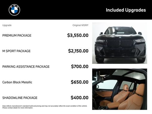 Used 2024 BMW X3 xDrive30i w/ Premium Package AWD/4WD image 4