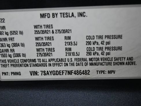 Used 2022 Tesla Model Y Performance AWD/4WD image 5