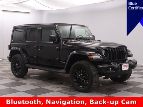 Used 2021 Jeep Wrangler Unlimited Sahara AWD/4WD image 1