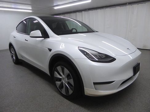 Used 2020 Tesla Model Y Long Range AWD/4WD image 1