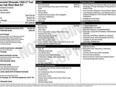 Used 2026 Chevrolet Silverado 1500 LT Trail Boss w/ LT Trail Boss Premium Package AWD/4WD image 39