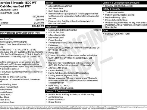 Used 2017 Chevrolet Silverado 1500 W/T image 6