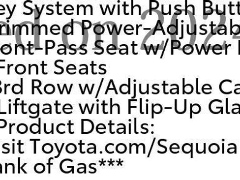 Used 2024 Toyota Sequoia SR5 w/ SR5 Premium Package AWD/4WD image 88