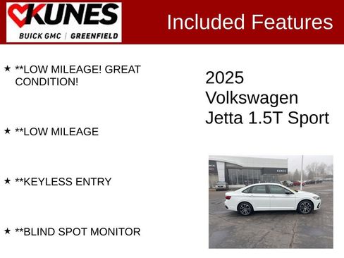 Used 2025 Volkswagen Jetta Sport image 3