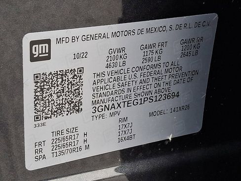 Used 2023 Chevrolet Equinox LT w/ LPO, Floor Liner Package image 21