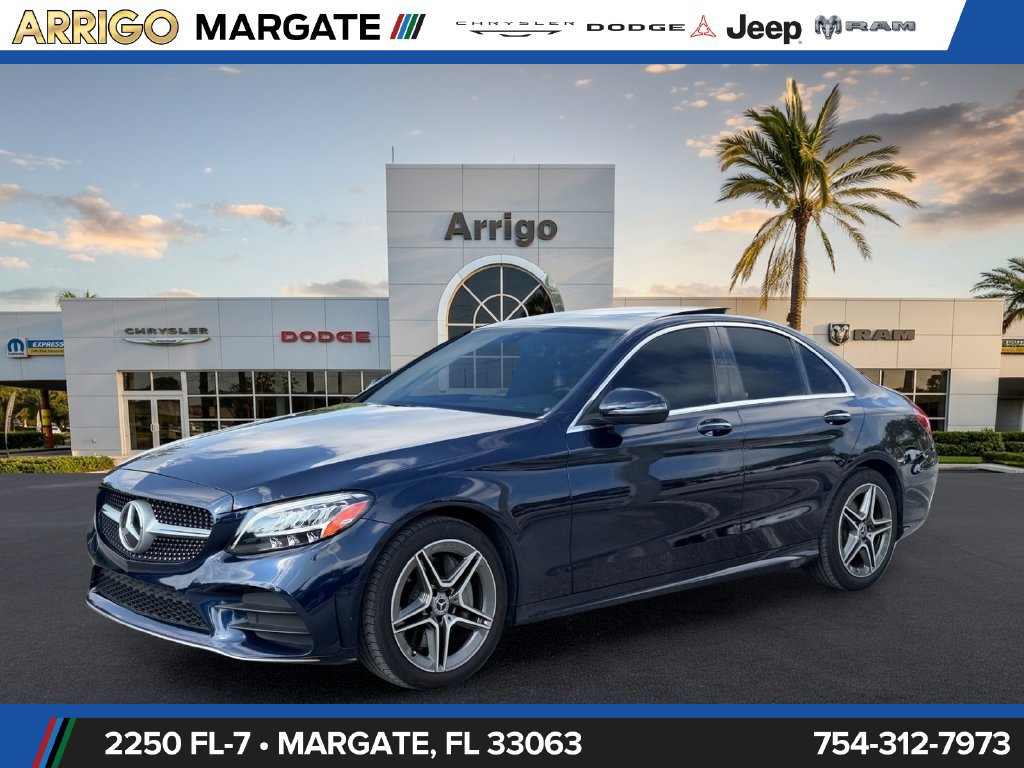 Used 2020 Mercedes-Benz C 300 4MATIC Sedan w/ AMG Line image 3