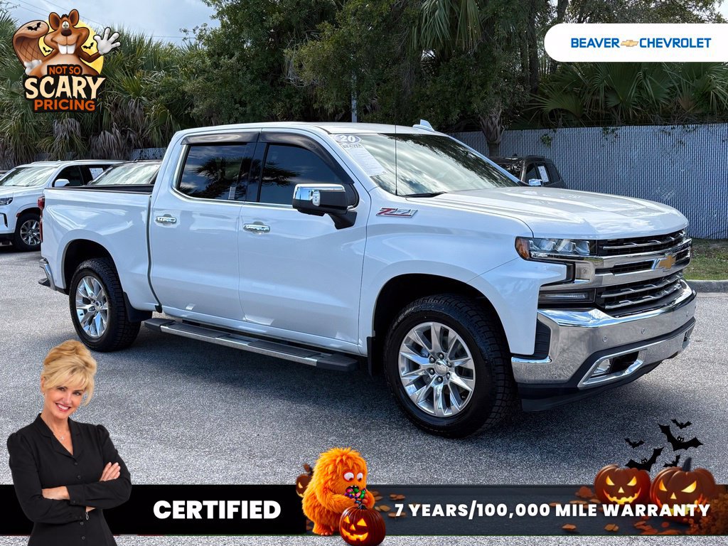 Used 2020 Chevrolet Silverado 1500 LTZ w/ LTZ Plus Package AWD/4WD image 9