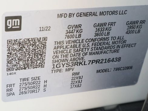Certified 2023 Cadillac Escalade ESV Sport Platinum RWD image 40
