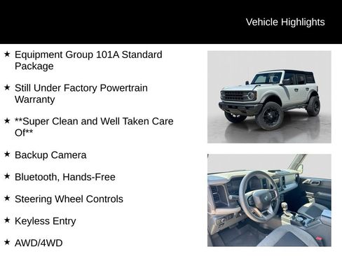 Used 2023 Ford Bronco 4-Door AWD/4WD image 6