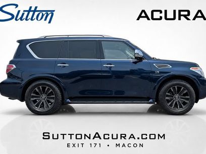 Used 2020 Nissan Armada Platinum w/ Captain's Chairs Package