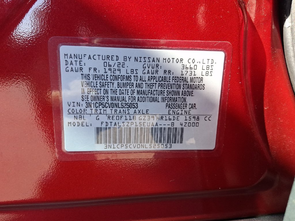 Used 2022 Nissan Kicks SV FWD image 31