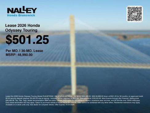 New 2026 Honda Odyssey Touring image 3