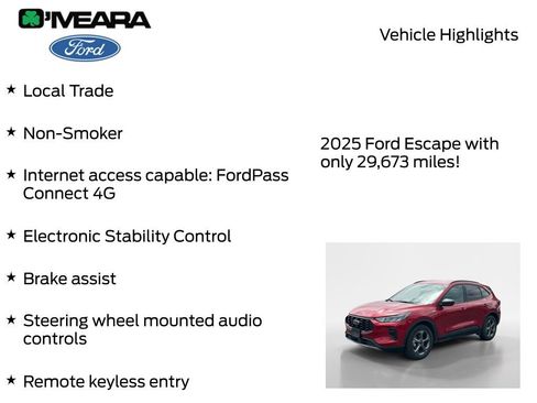 Used 2025 Ford Escape ST-Line AWD/4WD image 7