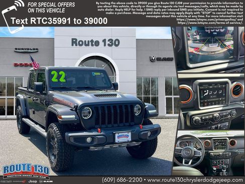 Used 2022 Jeep Gladiator Mojave w/ LED Lighting Group AWD/4WD image 1
