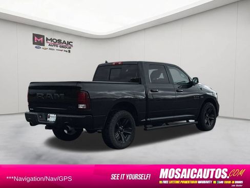 Used 2018 RAM 1500 Sport w/ Quick Order Package 26Q Night AWD/4WD image 7