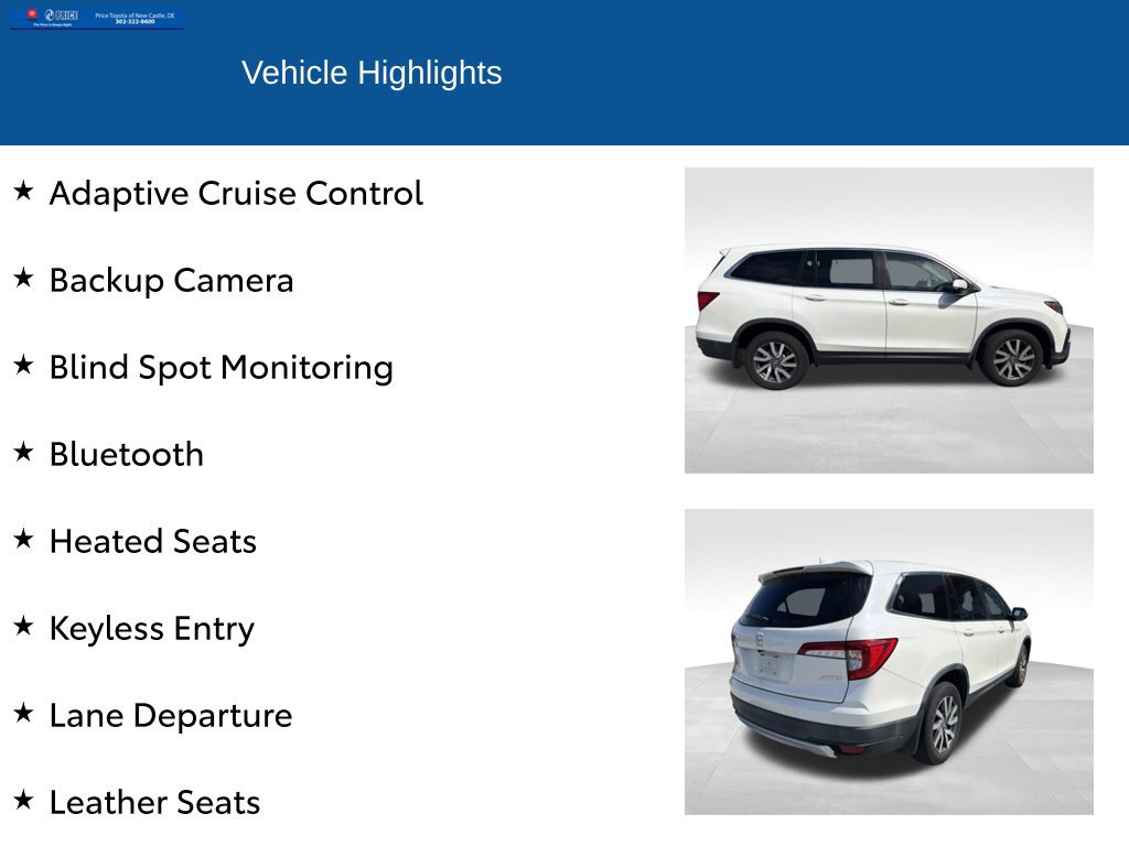 Used 2019 Honda Pilot EX-L image 2