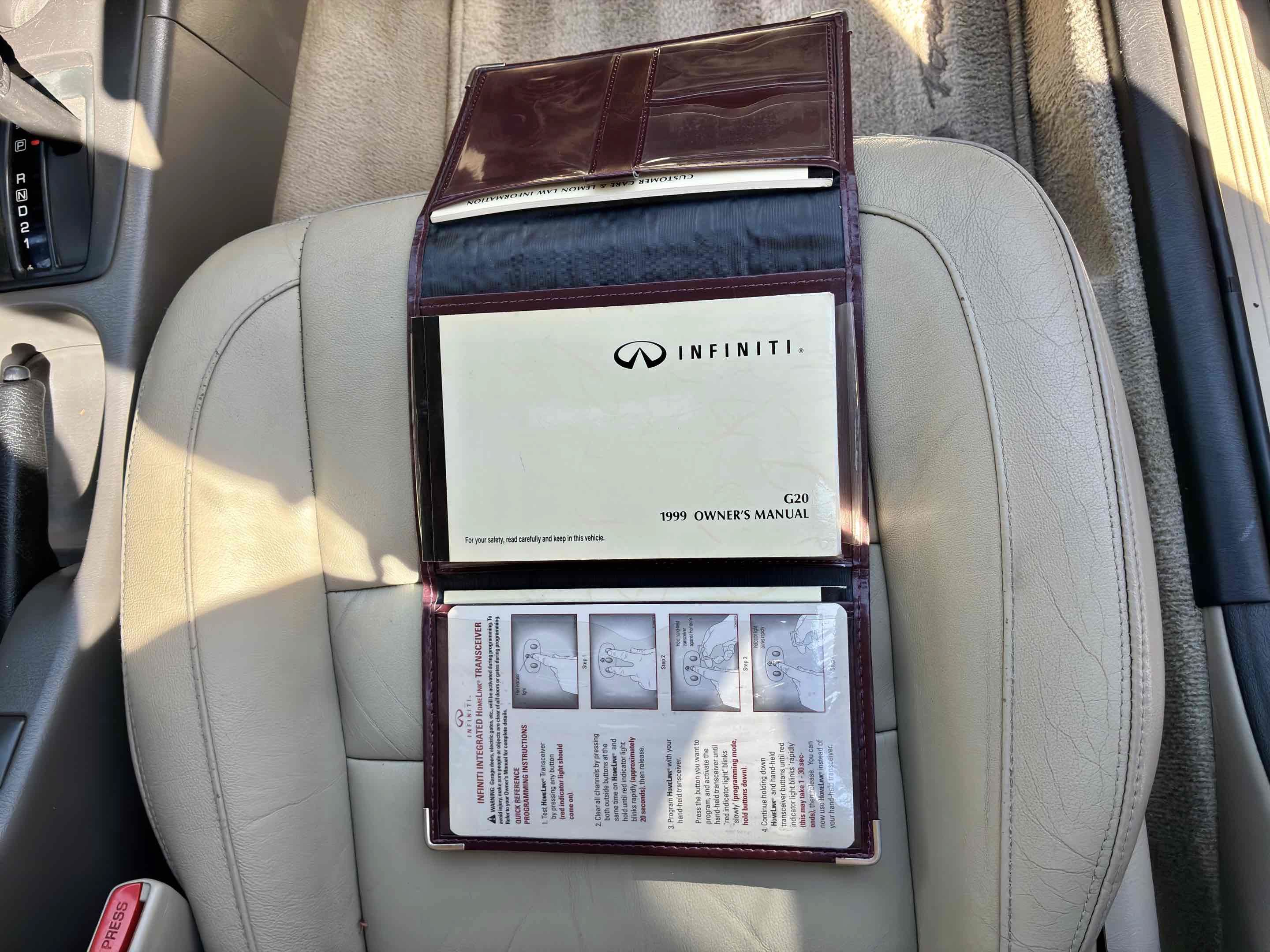 Used 1999 INFINITI G20 FWD image 53