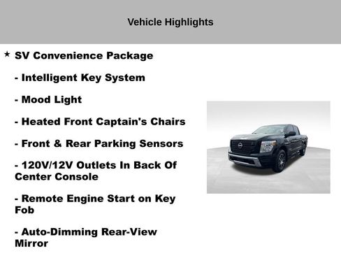 Used 2023 Nissan Titan SV w/ SV Convenience Package image 27
