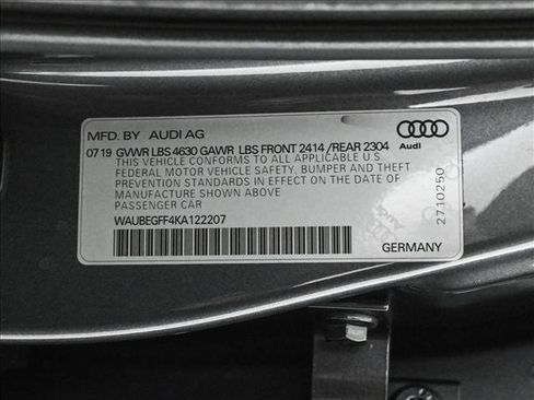 Used 2019 Audi A3 2.0T Premium w/ Convenience Package image 25