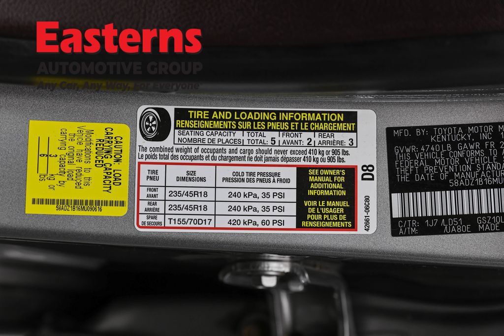 Used 2021 Lexus ES 350 w/ Premium Package FWD image 38