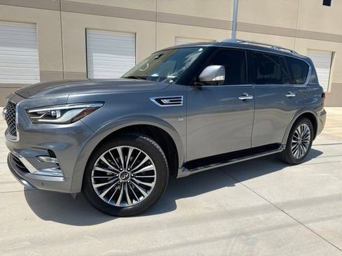 Used 2020 INFINITI QX80 Luxe w/ 22" Wheel Package RWD image 1