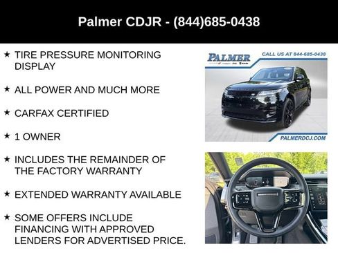 Used 2025 Land Rover Range Rover Sport Dynamic SE AWD/4WD image 24