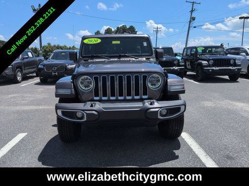 Used 2020 Jeep Wrangler Unlimited Sahara AWD/4WD image 4