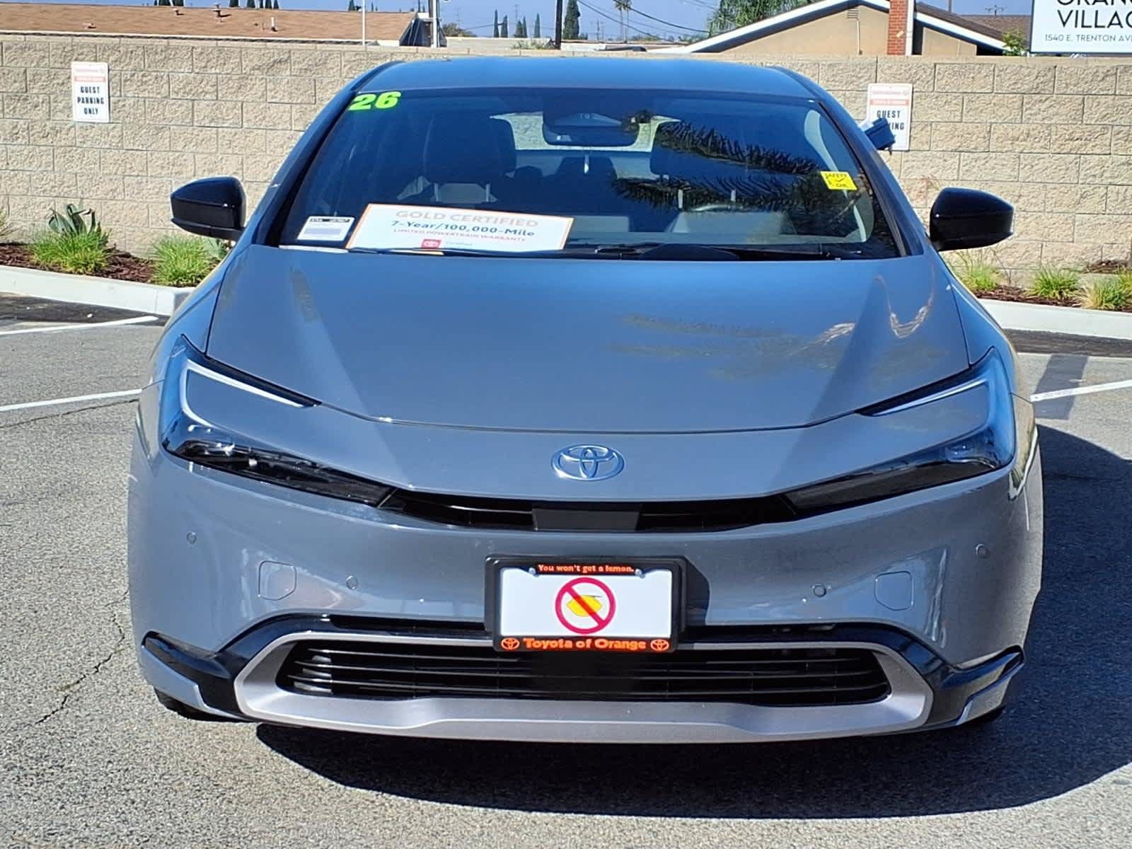 Certified 2026 Toyota Prius XLE FWD image 2