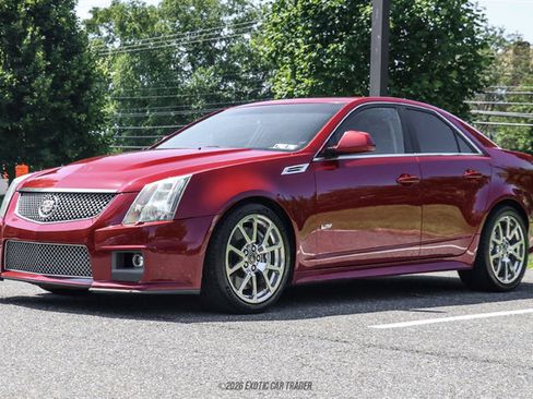Used 2010 Cadillac CTS V w/ Wood Trim Package RWD image 14