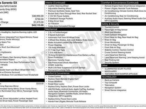 Used 2023 Kia Sorento SX image 9