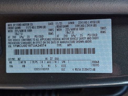 New 2026 Ford Escape SE image 18