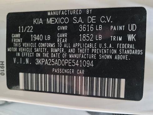 Used 2023 Kia Rio S w/ Technology Package FWD image 33