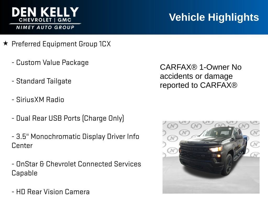 Used 2024 Chevrolet Silverado 1500 Custom w/ Rally Edition AWD/4WD image 15