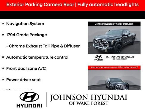 Used 2024 Toyota Tundra 1794 Edition AWD/4WD image 7
