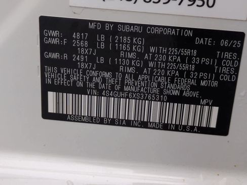 Certified 2025 Subaru Crosstrek 2.5i Sport image 35