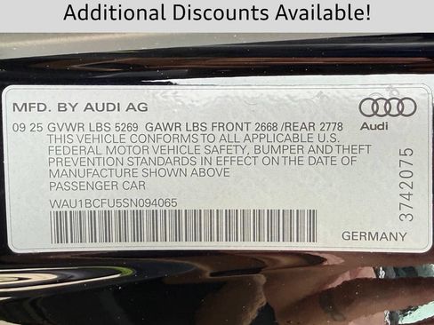 New 2025 Audi A5 2.0T Premium AWD/4WD image 46