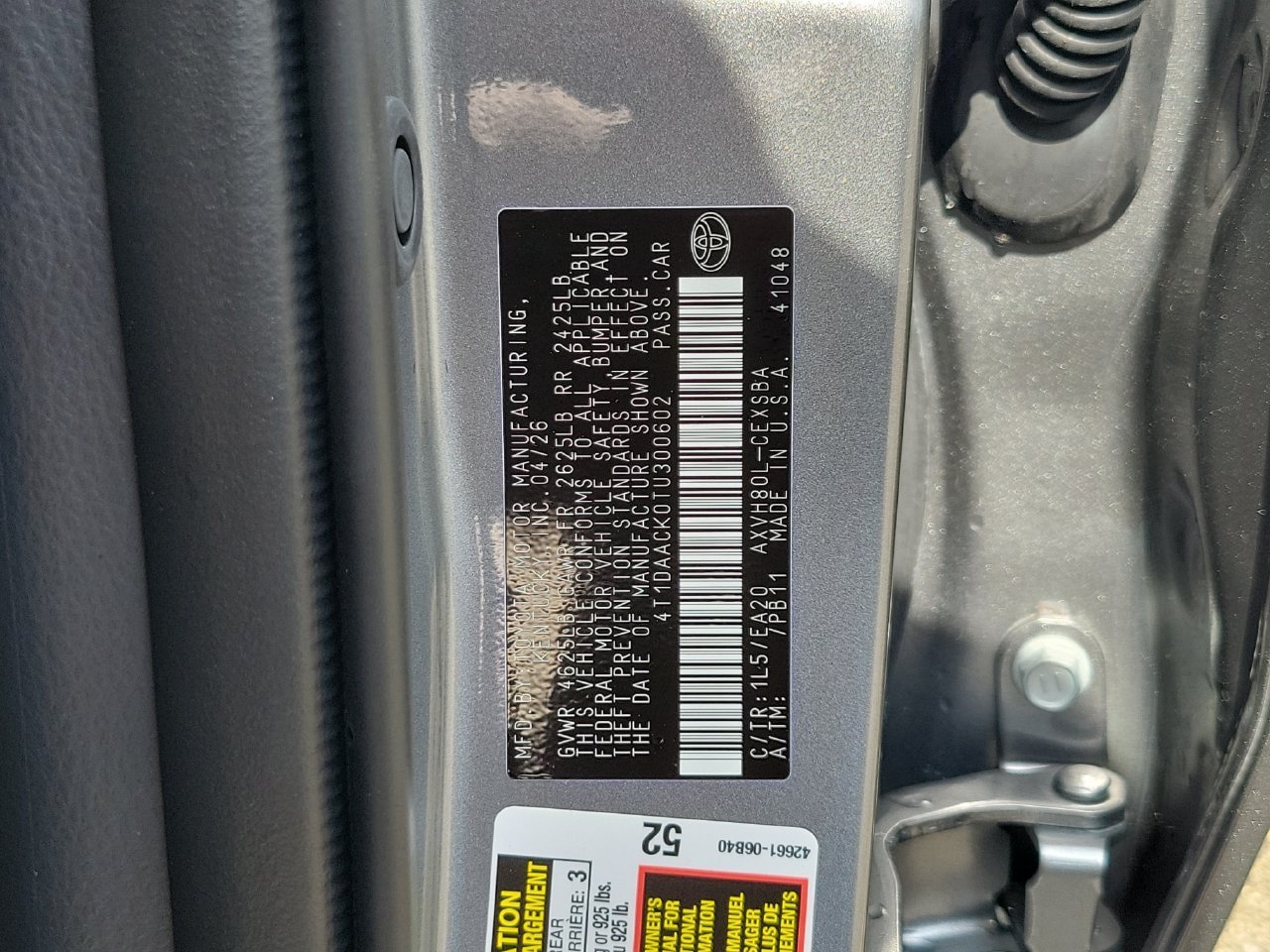 Used 2026 Toyota Camry SE FWD image 34