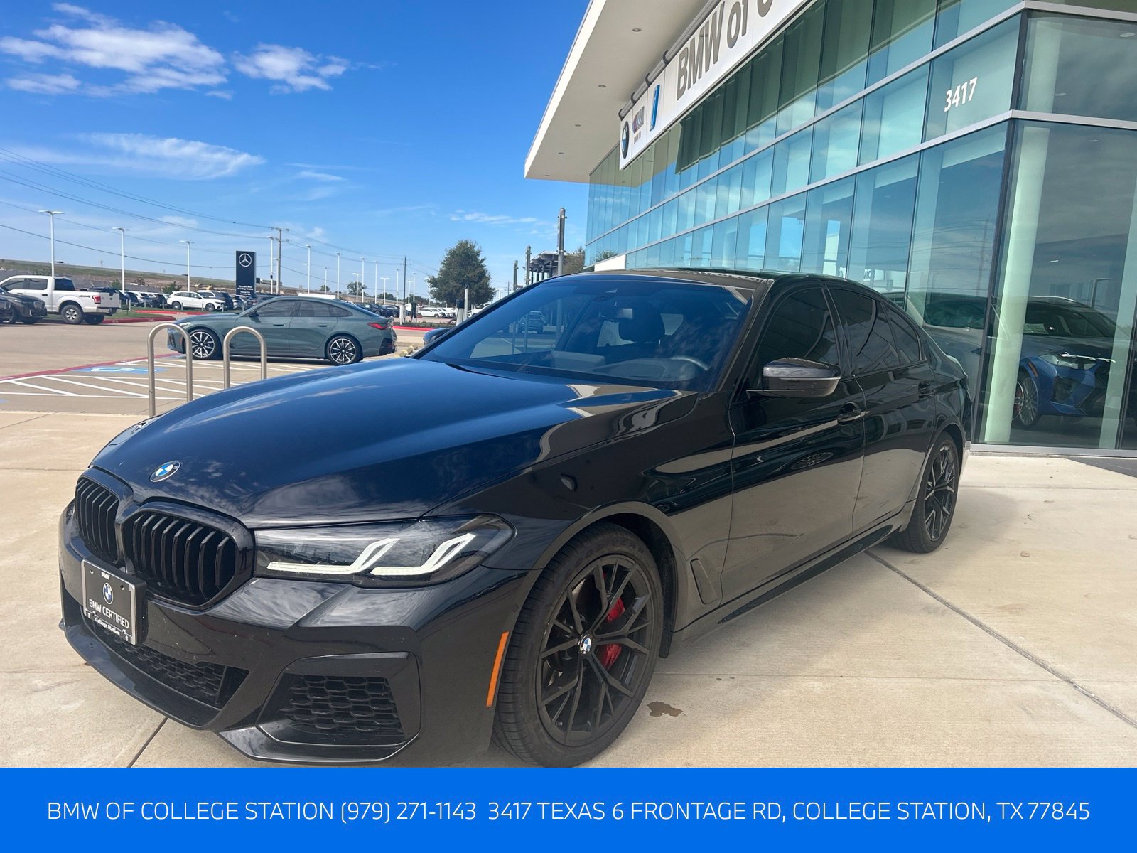 Certified 2023 BMW 540i w/ M Sport Package RWD image 1