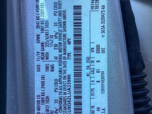 Used 2020 Ford Escape SE image 62