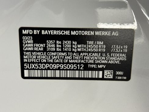 Used 2023 BMW X3 xDrive30i w/ Premium Package AWD/4WD image 21