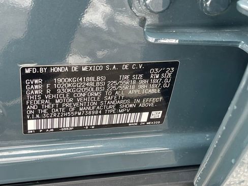 Certified 2023 Honda HR-V Sport image 28