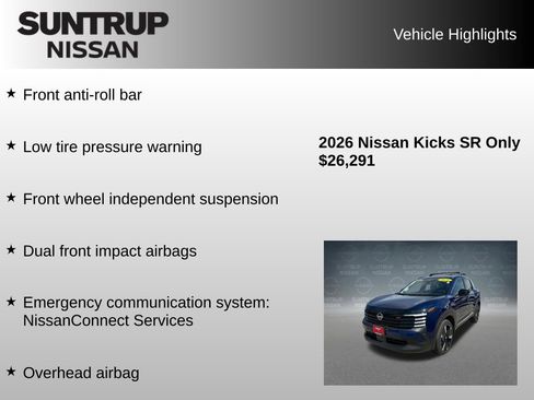 Used 2026 Nissan Kicks SR FWD image 23