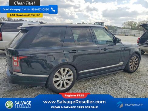 Used 2016 Land Rover Range Rover HSE image 4